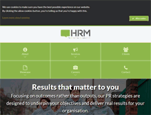 Tablet Screenshot of hrmedia.org.uk